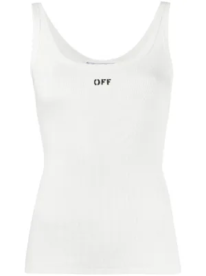 off white nike tank