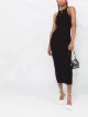 Изображение 2 из Off-White приталенное платье миди