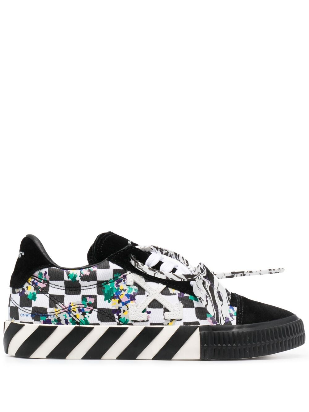 OFF-WHITE VULCANIZED LOW-TOP SNEAKERS