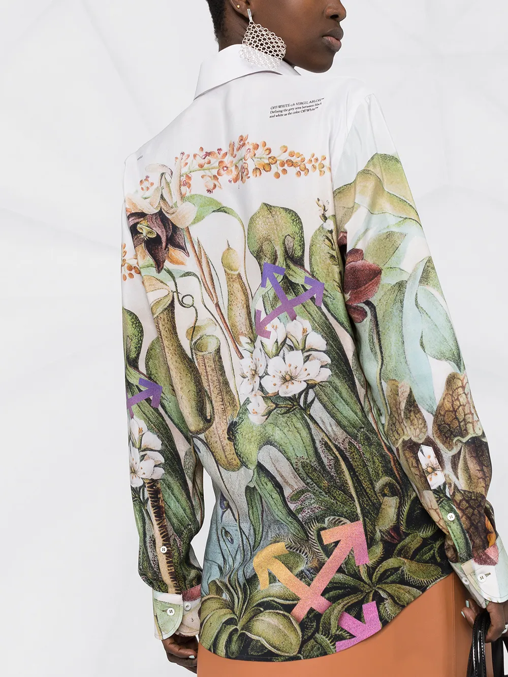 Off-White Zijden blouse Wit