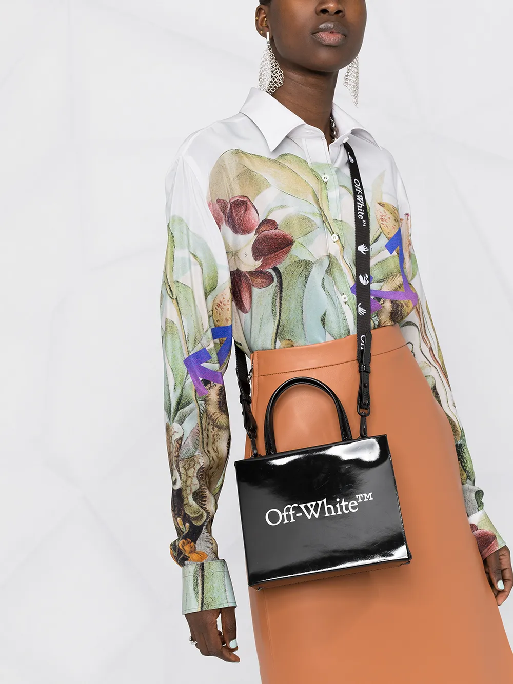 Off-White Zijden blouse Wit