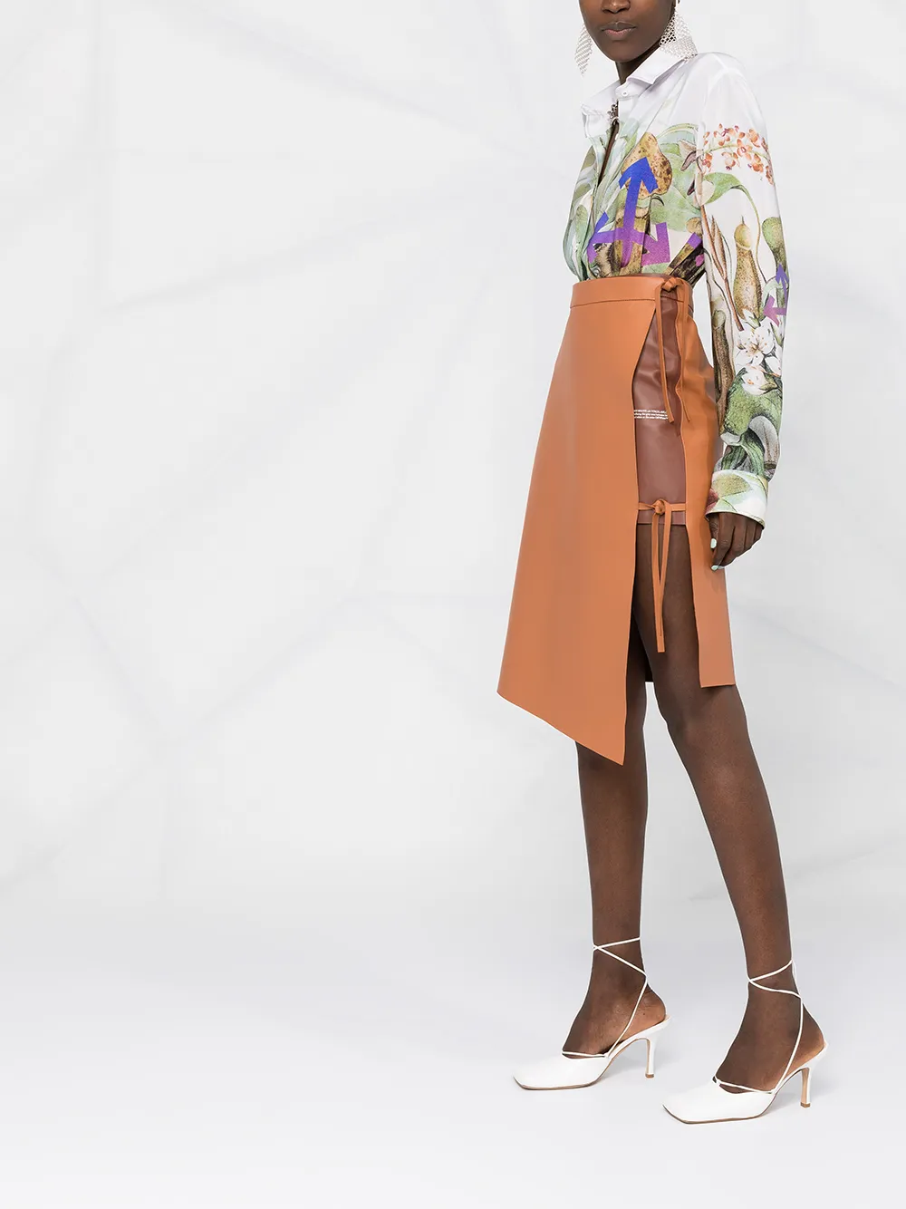 Off-White Zijden blouse Wit