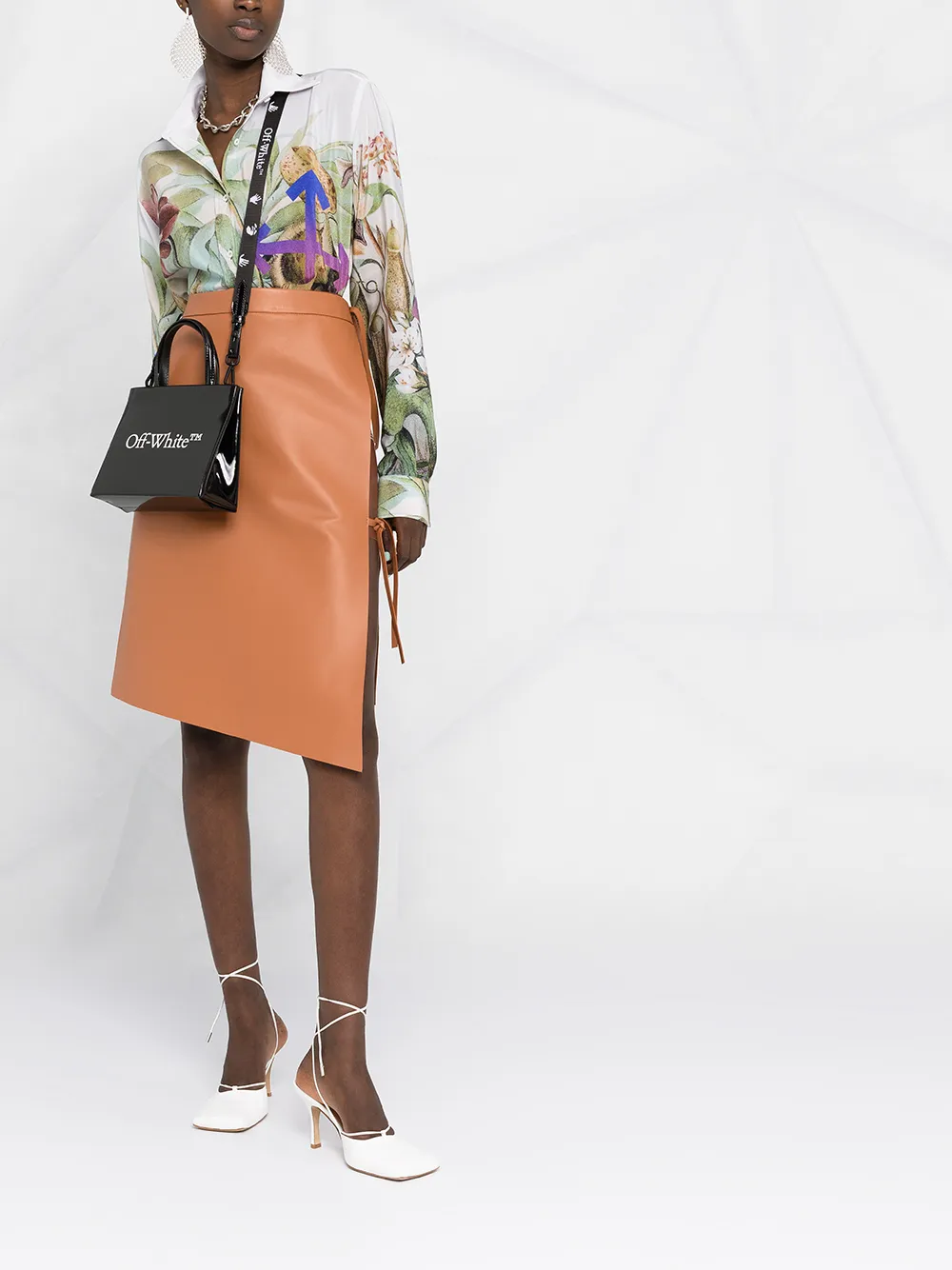 Off-White Zijden blouse Wit