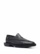 Image 2 of GmbH logo plaque faux-leather loafers