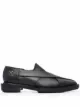 Image 1 of GmbH logo plaque faux-leather loafers