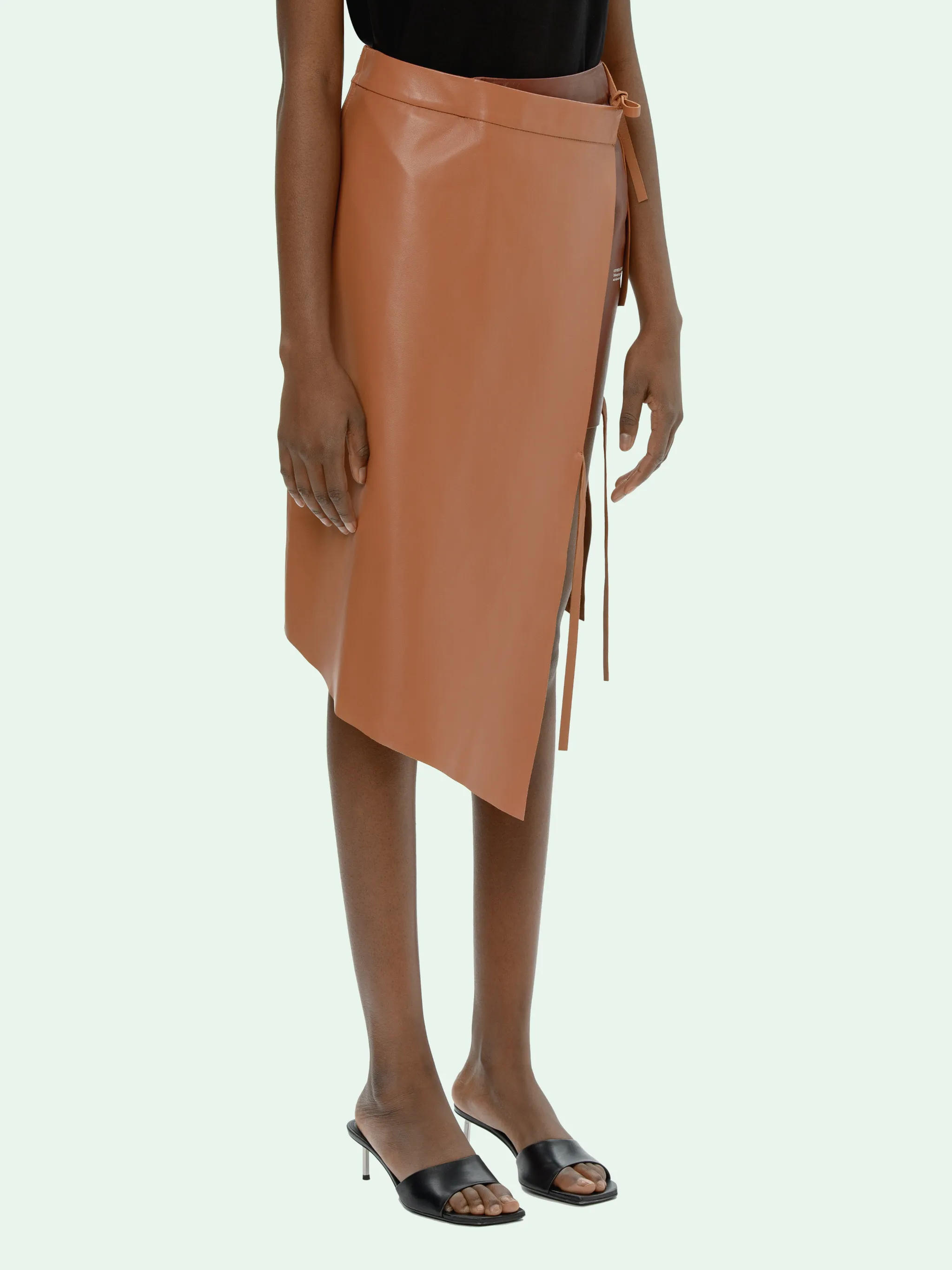 LEATHER SKIRT OffWhite™ Official Site