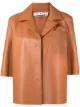 Image 1 of Off-White short-sleeve leather shirt