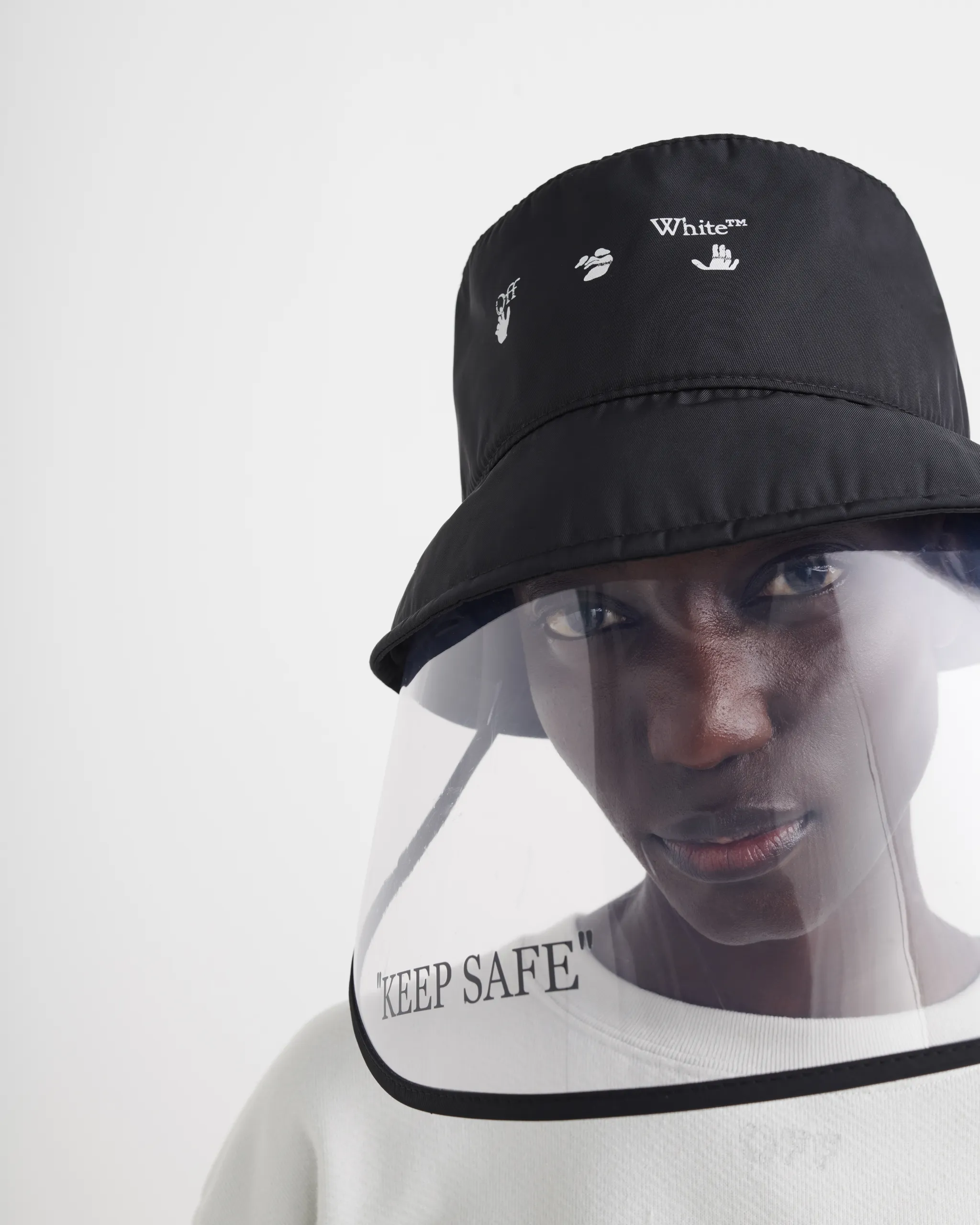 "KEEP SAFE" BUCKET HAT OffWhite™ Official Site