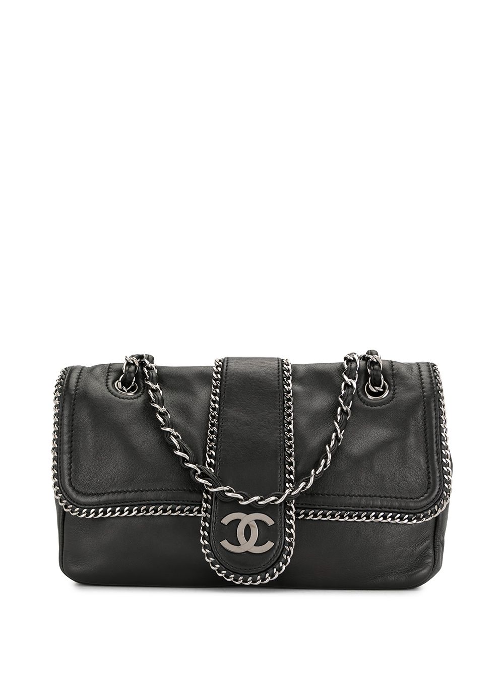 фото Chanel pre-owned сумка на плечо 2007-го года с логотипом cc