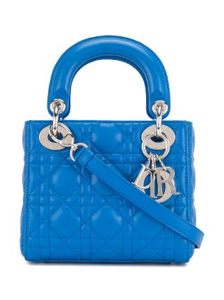 Christian Dior pre-owned Lady Dior Cannage two-way Bag - Farfetch