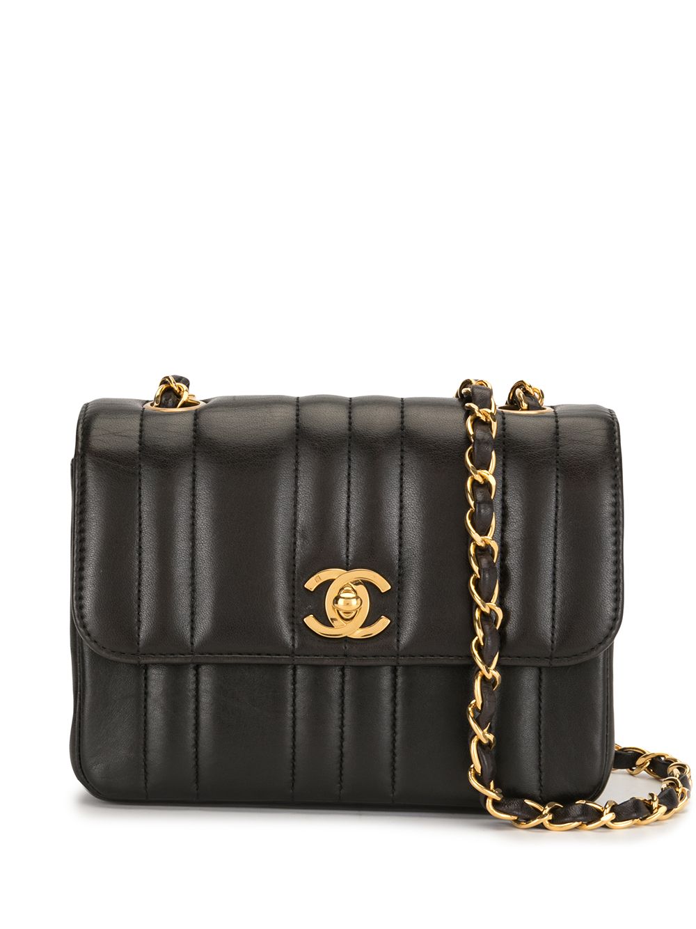 фото Chanel pre-owned стеганая сумка на плечо mademoiselle 1995-го года