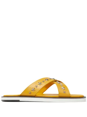 jimmy choo flip flops mens