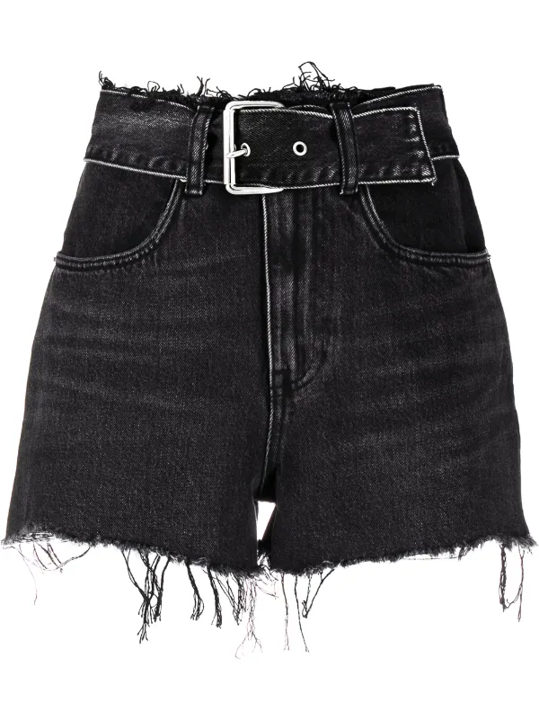 alexander wang jeans shorts