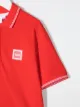 BOSS Kidswear logo-patch polo shirt