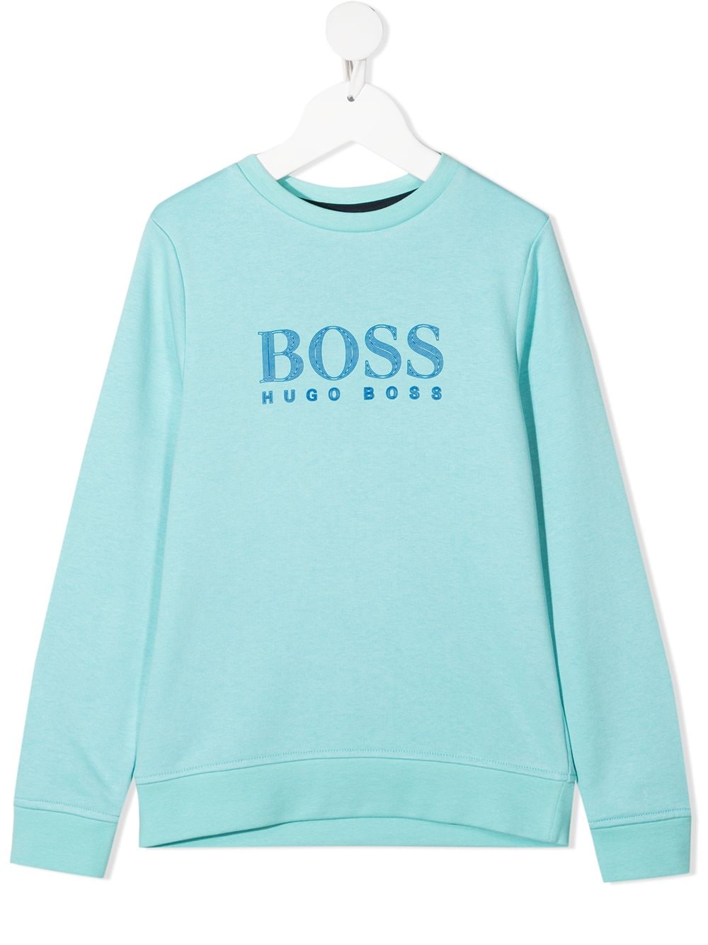 фото Boss kidswear толстовка с длинными рукавами и логотипом