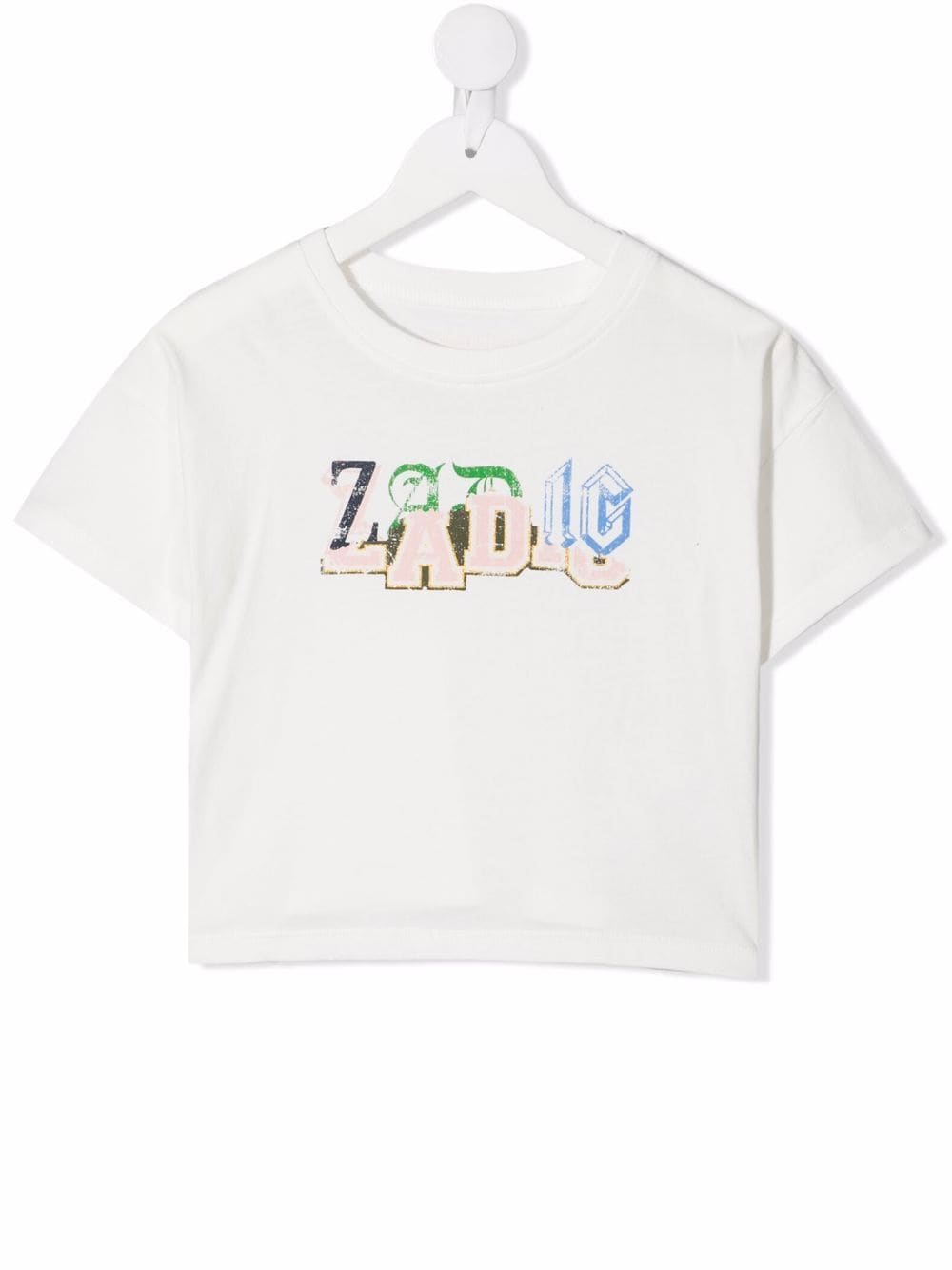 фото Zadig & voltaire kids футболка с логотипом