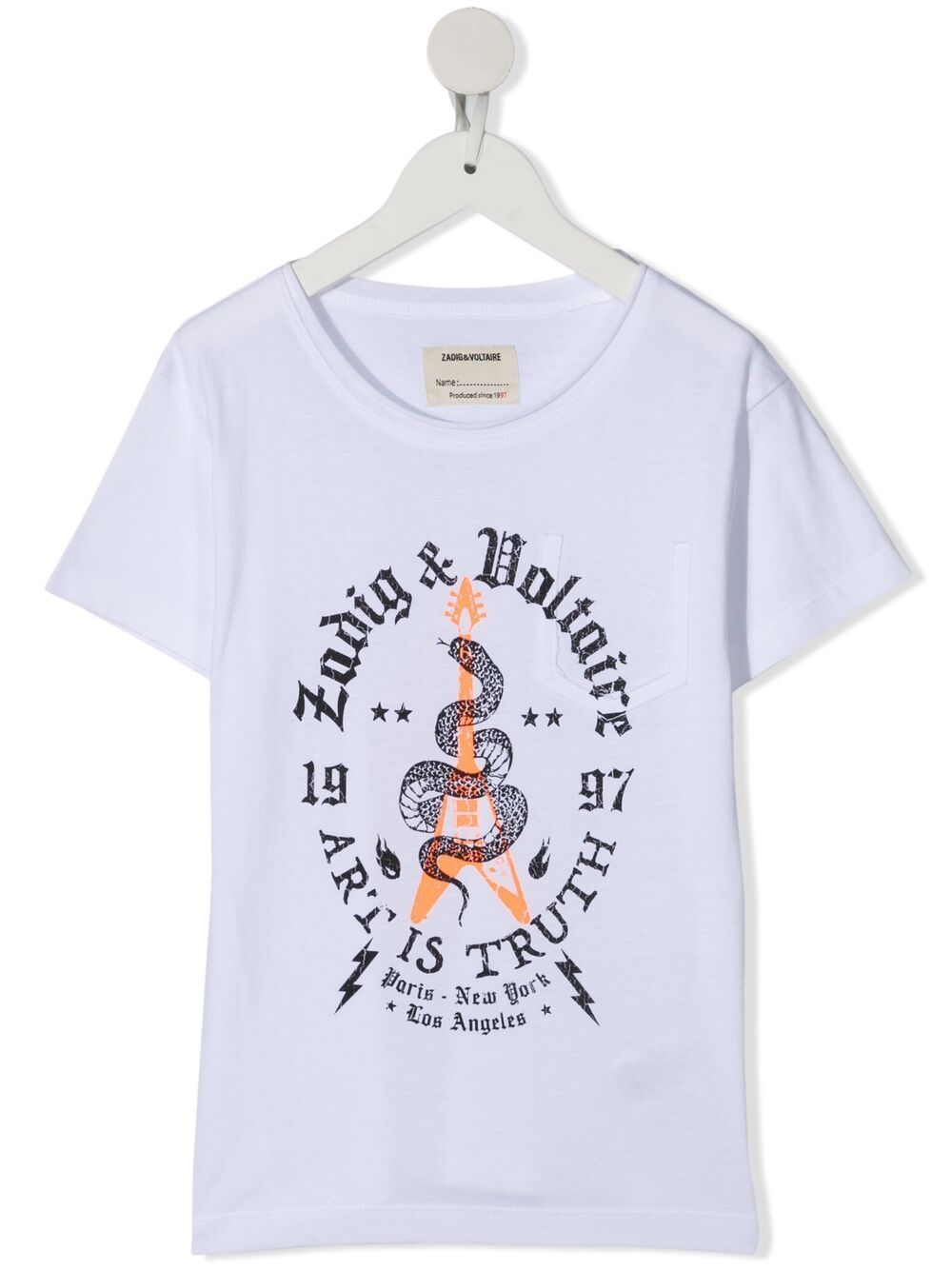 Shop Zadig & Voltaire Graphic-print T-shirt In White