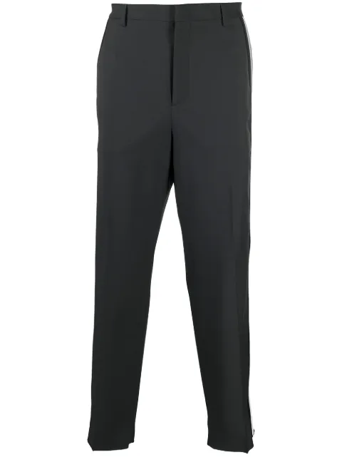 Valentino Garavani side-stripe wide-leg tailored trousers