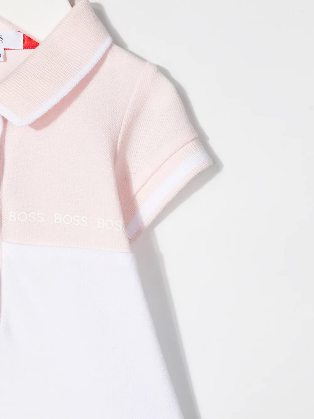 фото Boss kidswear платье поло с короткими рукавами