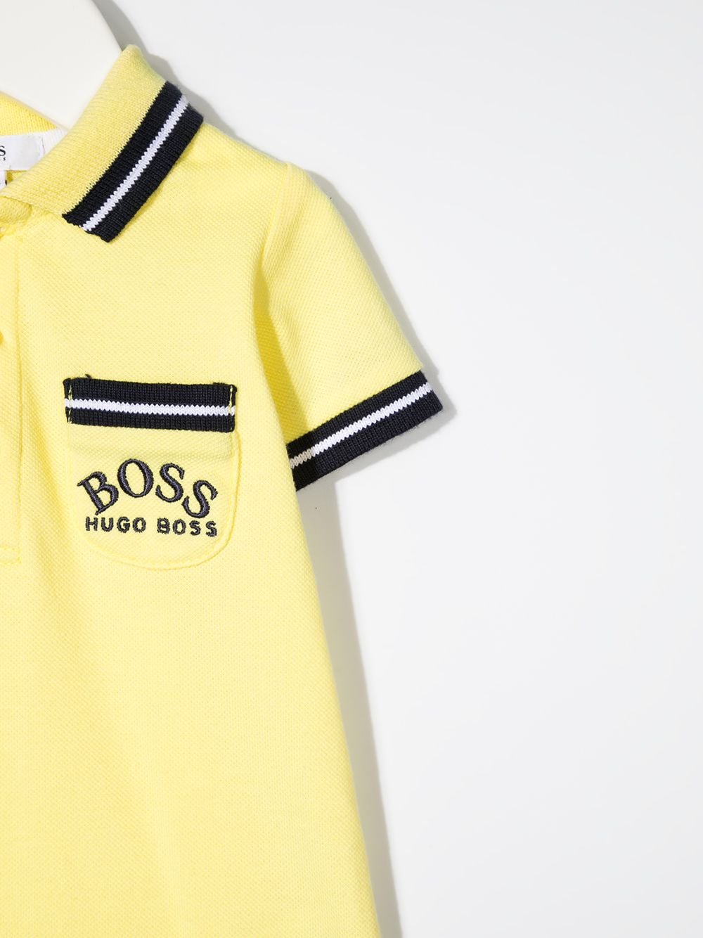 Shop Bosswear Logo-printed Shorties In Yellow