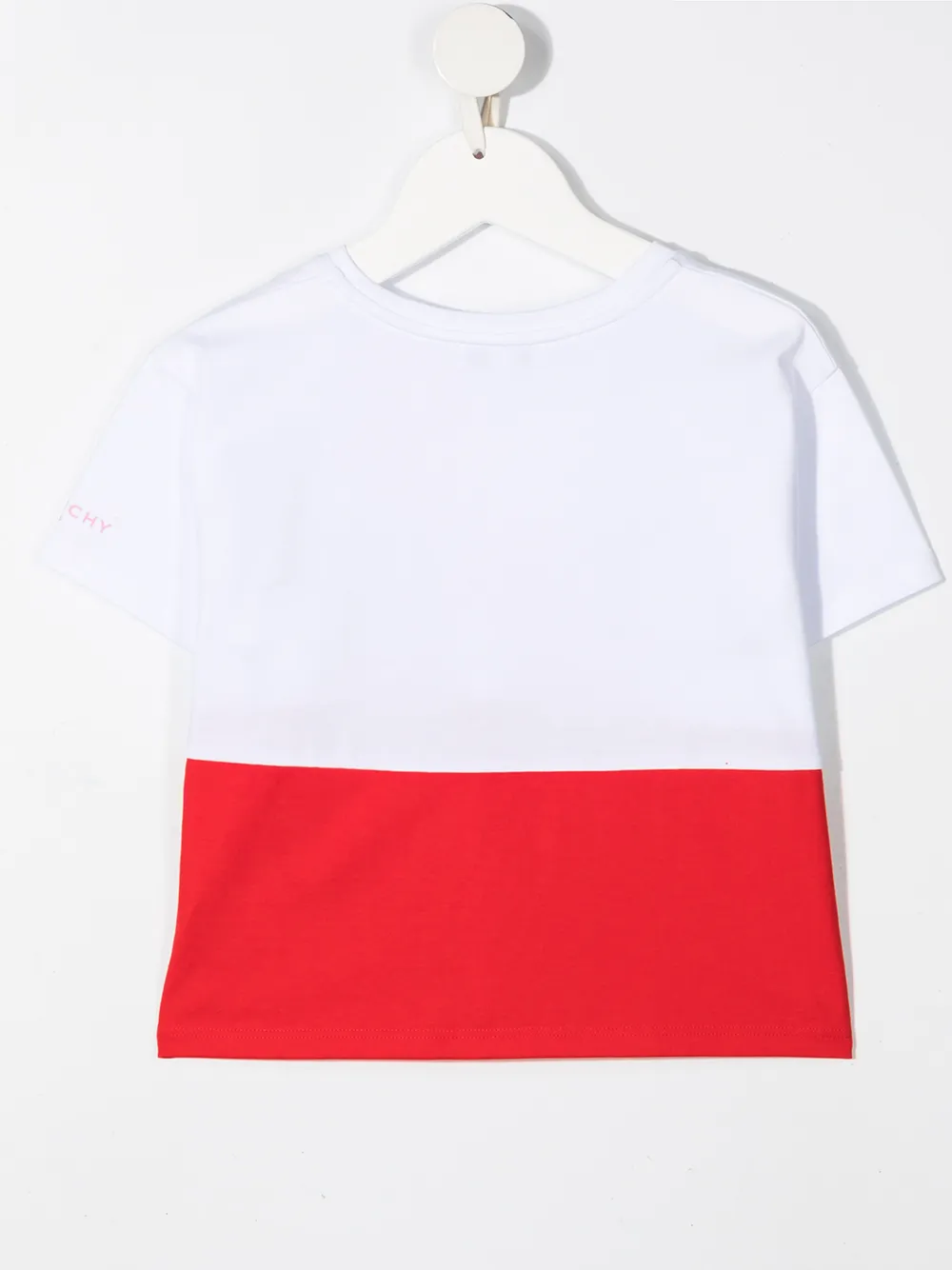 фото Givenchy kids футболка с контрастным логотипом