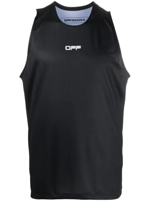 Off-White تانك توب بطبعة شعار الماركة