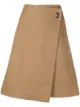 Image 1 of Bottega Veneta side fastening A-line skirt