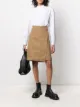Image 2 of Bottega Veneta side fastening A-line skirt