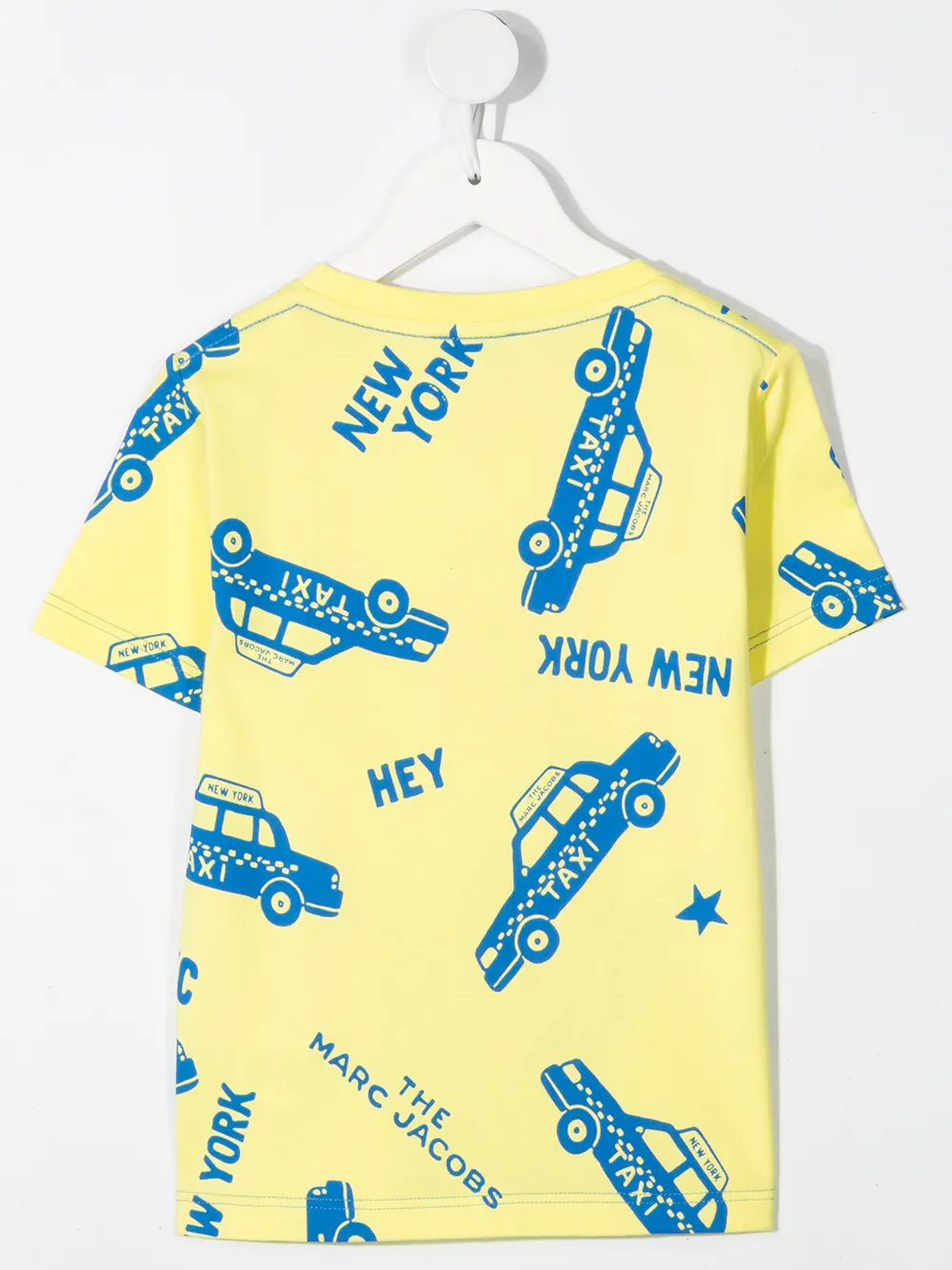 Shop The Marc Jacobs Graphic-print T-shirt In Yellow