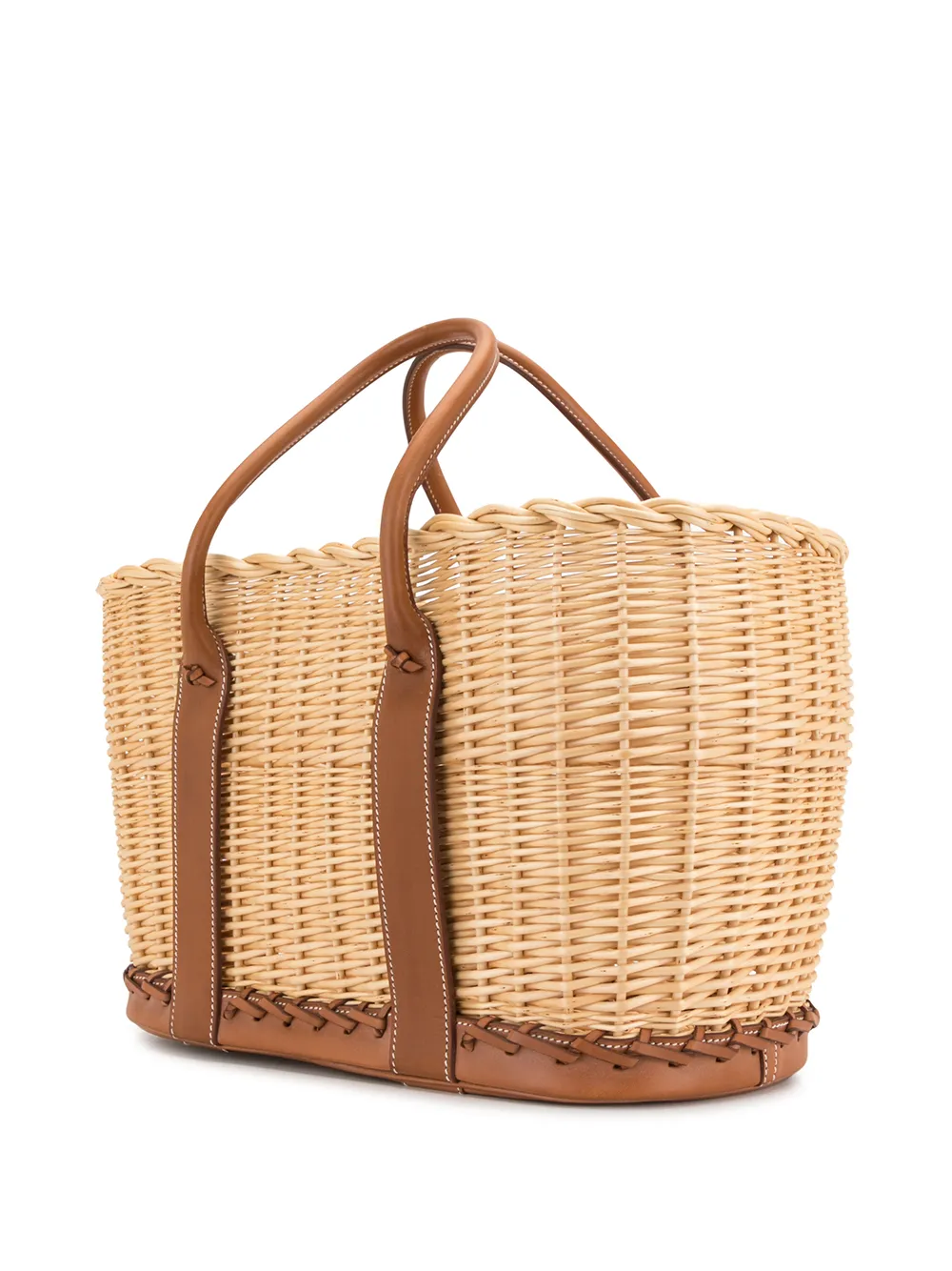 фото Hermès сумка-тоут garden picnic basket pre-owned