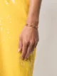 Image 2 of Aisha Baker 18kt yellow gold Little Promises cuff
