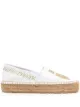 Image 1 of Love Moschino Stud embellished Love espadrilles