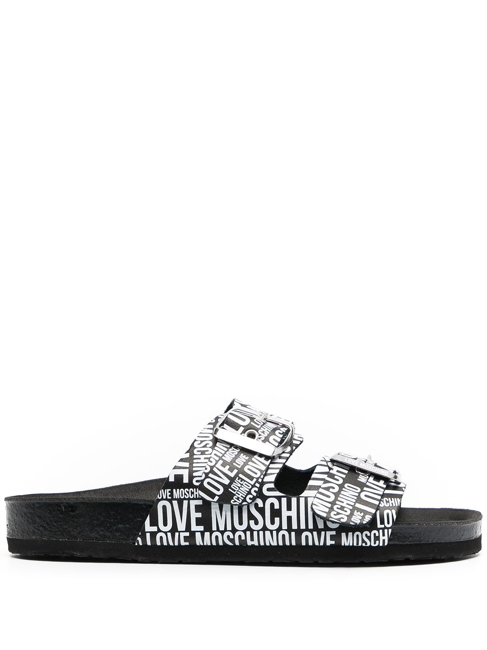 фото Love moschino шлепанцы с логотипом