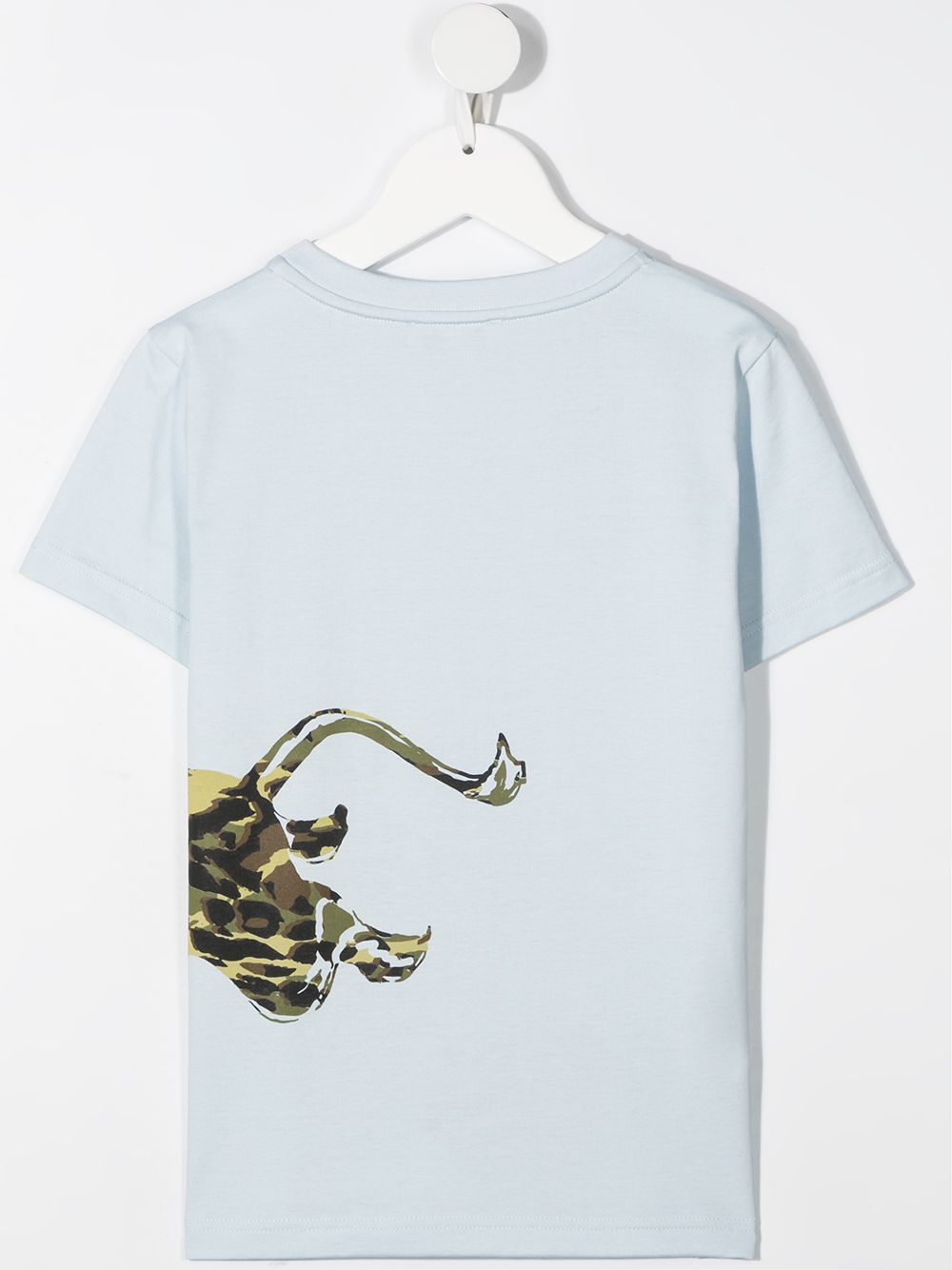 Givenchy Kids T-shirt met logoprint - Blauw