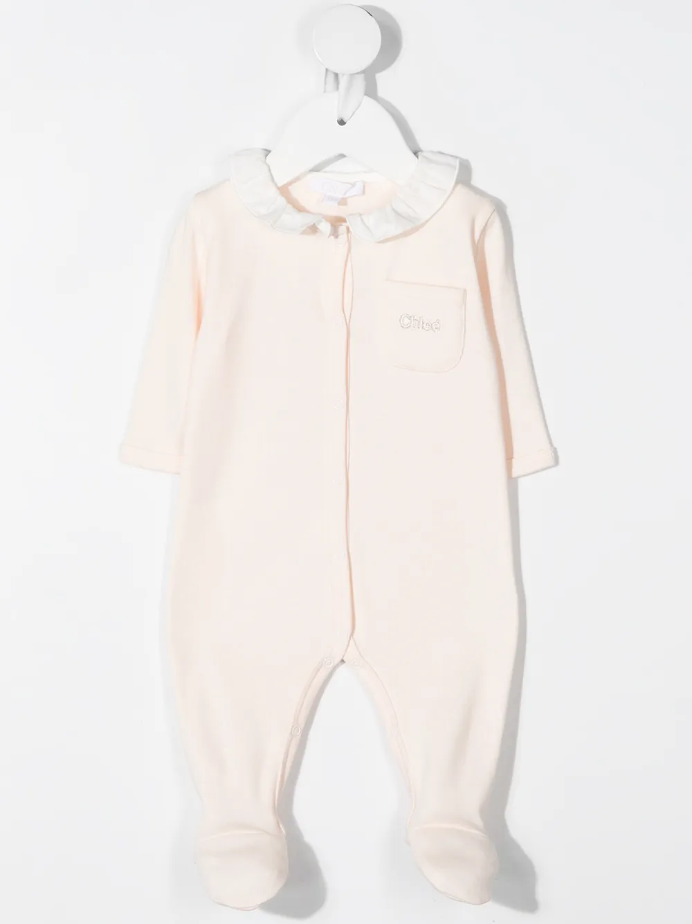 фото Chloé kids комплект из комбинезона и шапки