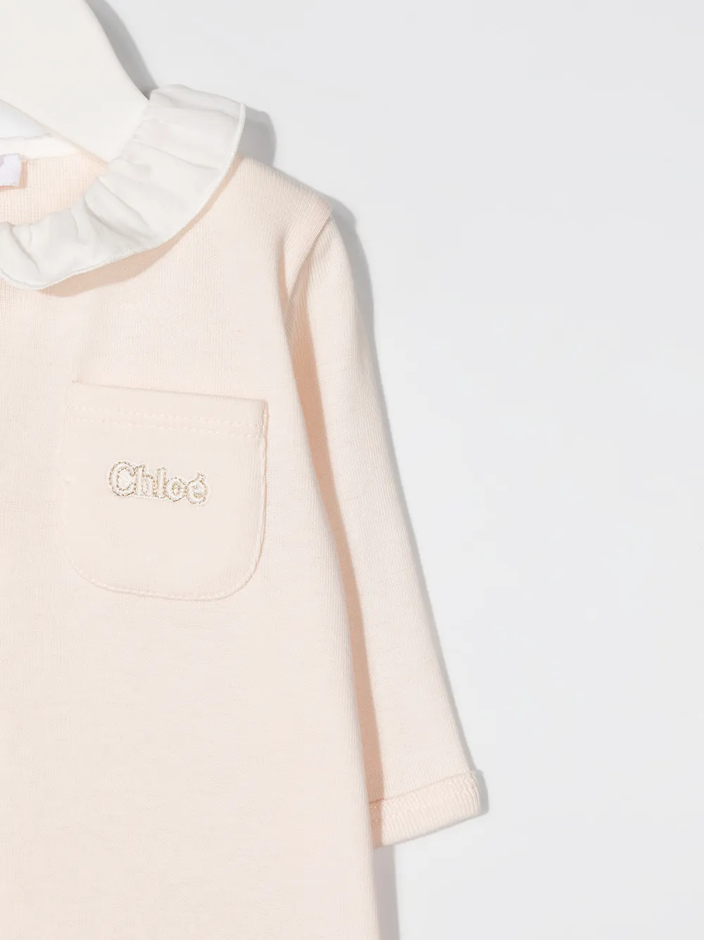 фото Chloé kids комплект из комбинезона и шапки