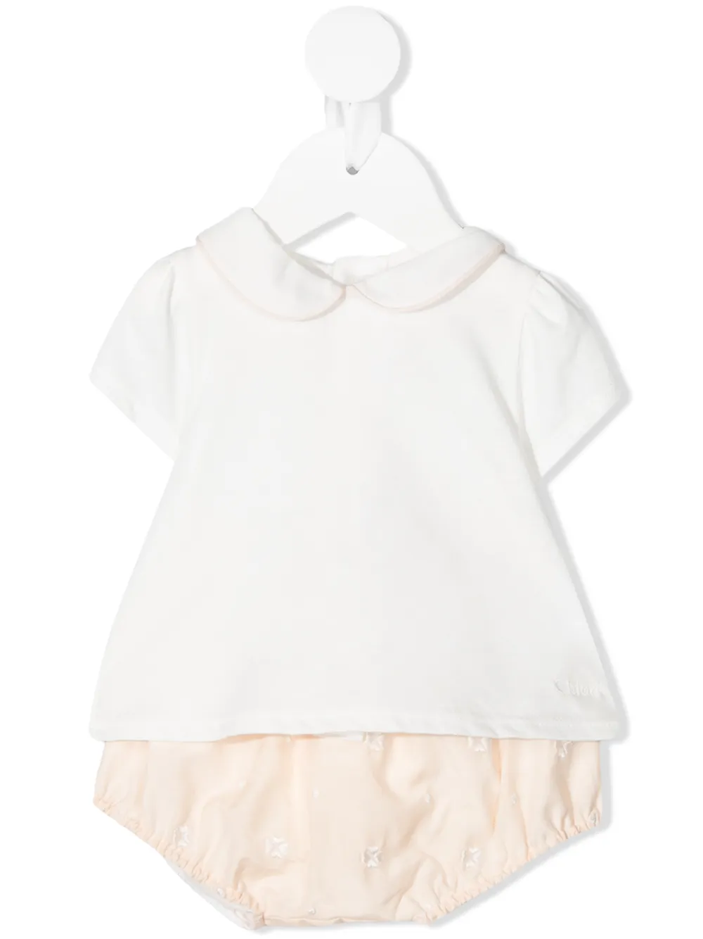 

Chloé Kids body manga corta - Neutro