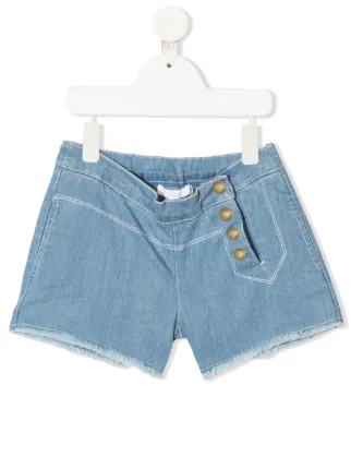 Chloe store denim shorts