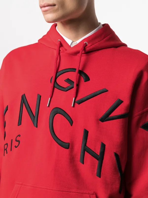 givenchy refracted embroidered hoodie