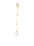 Courbet 18kt recycled yellow gold CO laboratory-grown diamond mono hanging earring