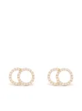 Courbet 18kt recycled yellow gold CELESTE large pavé set laboratory-grown diamond stud earrings