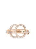 Courbet 18kt recycled rose gold Celeste laboratory-grown diamond pavé set ring - Pink