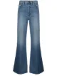 Image 1 of MOTHER wide-leg washed jeans