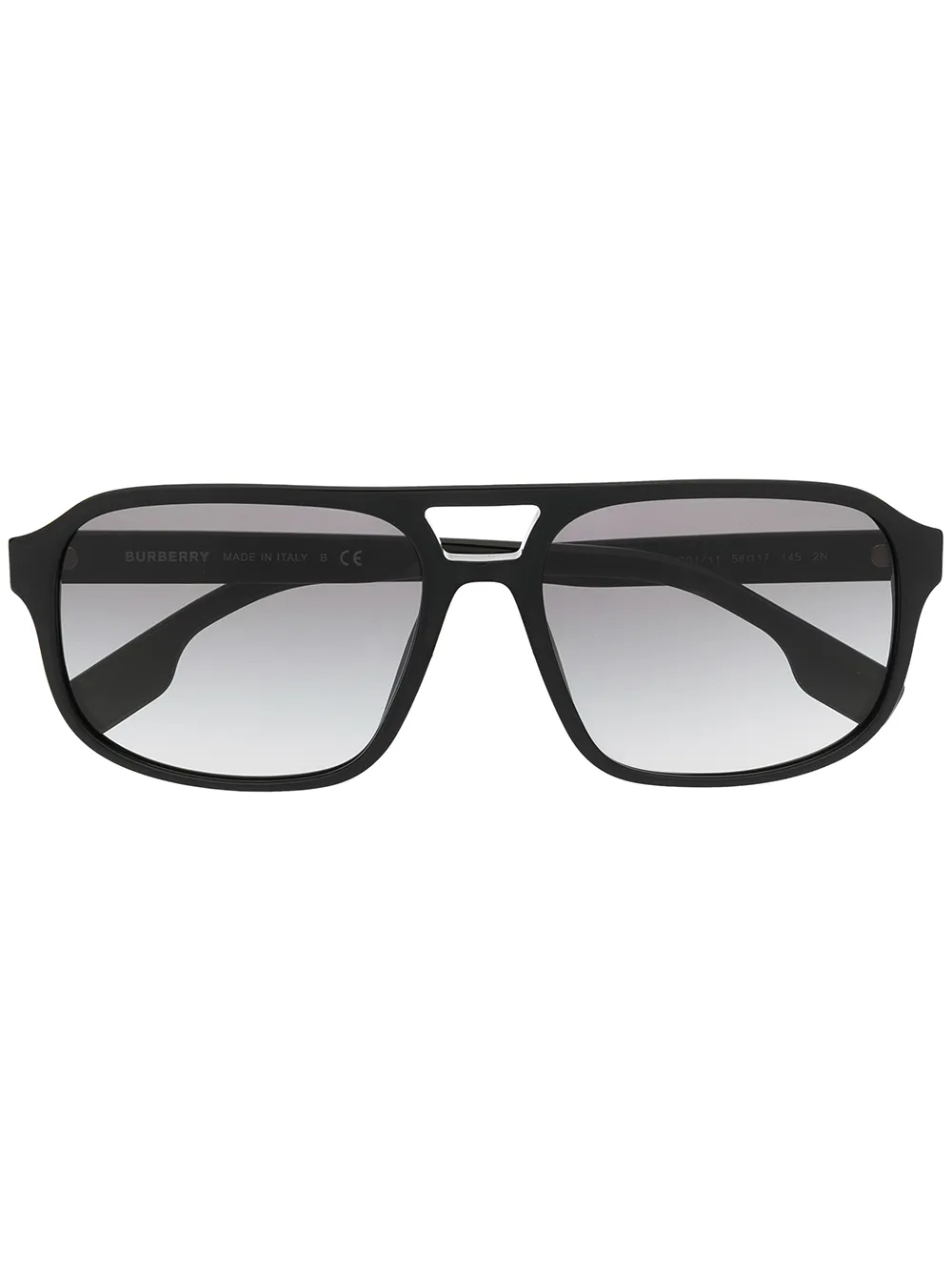 фото Burberry eyewear солнцезащитные очки-авиаторы с градиентными линзами