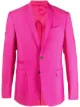 Image 1 of Versace notched-lapel single-breasted blazer