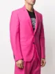 Versace notched-lapel single-breasted blazer