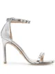 Image 1 of Stuart Weitzman metallic-tone heeled sandals