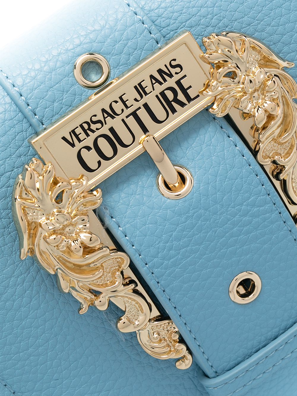 фото Versace jeans couture сумка-тоут с пряжкой