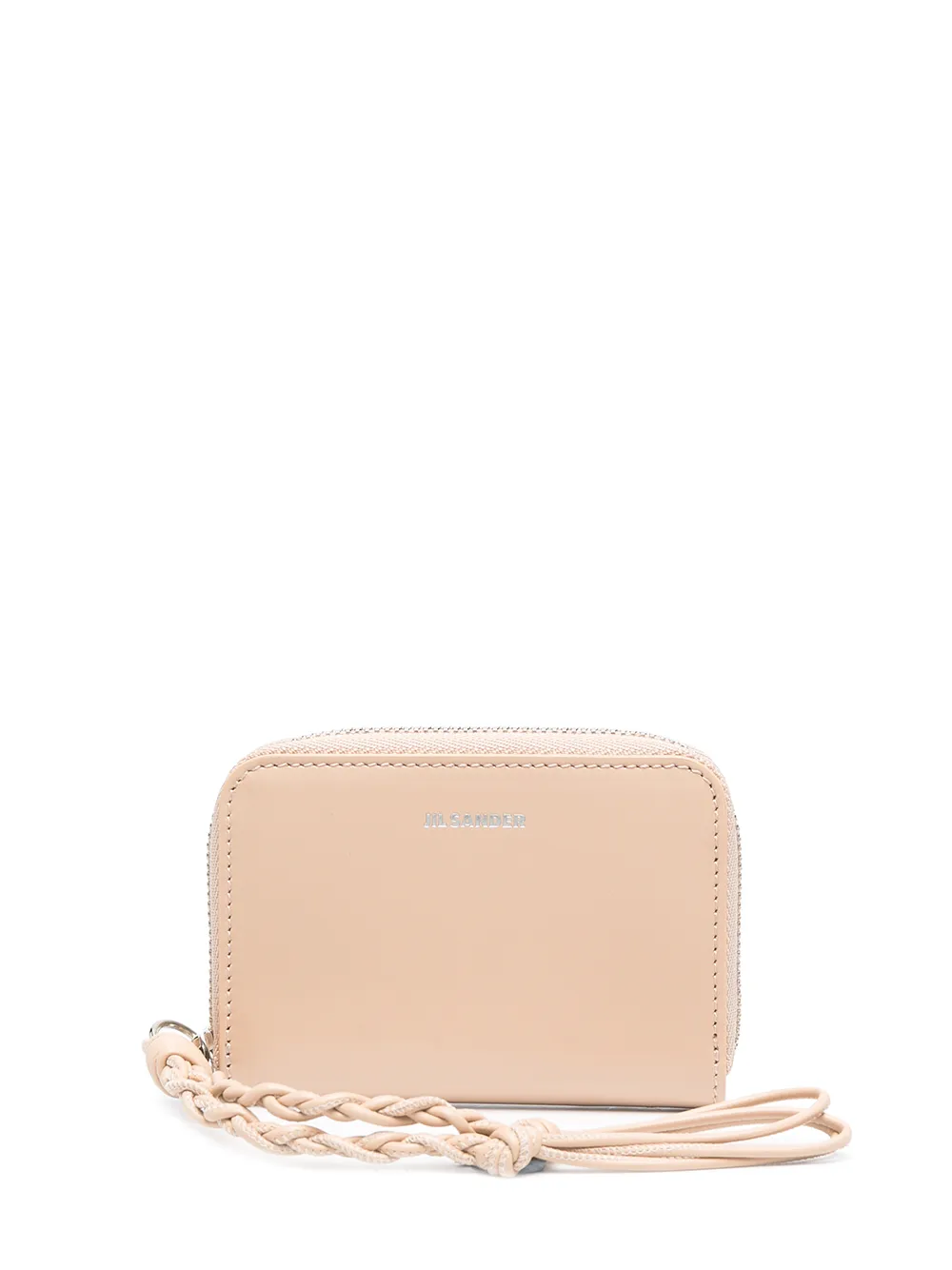 фото Jil sander кошелек для монет с плетеным ремешком