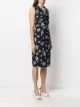 DVF Diane von Furstenberg floral print midi dress